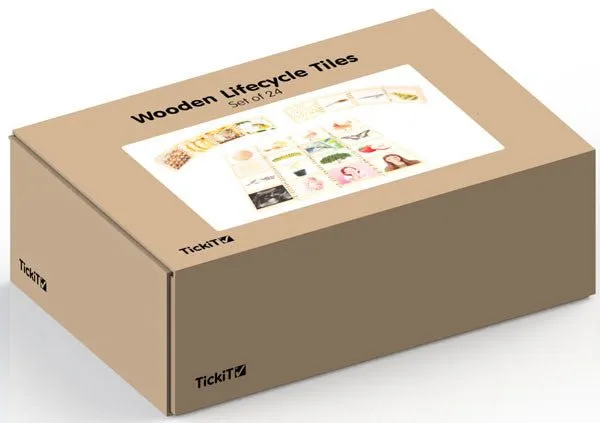 TickiT Woodland Lifecycle Educational Tiles