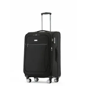 Tosca Transporter Softsided 2.6Kg Medium Suitcase - Black