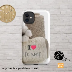 Tough iPhone® case for people who knit