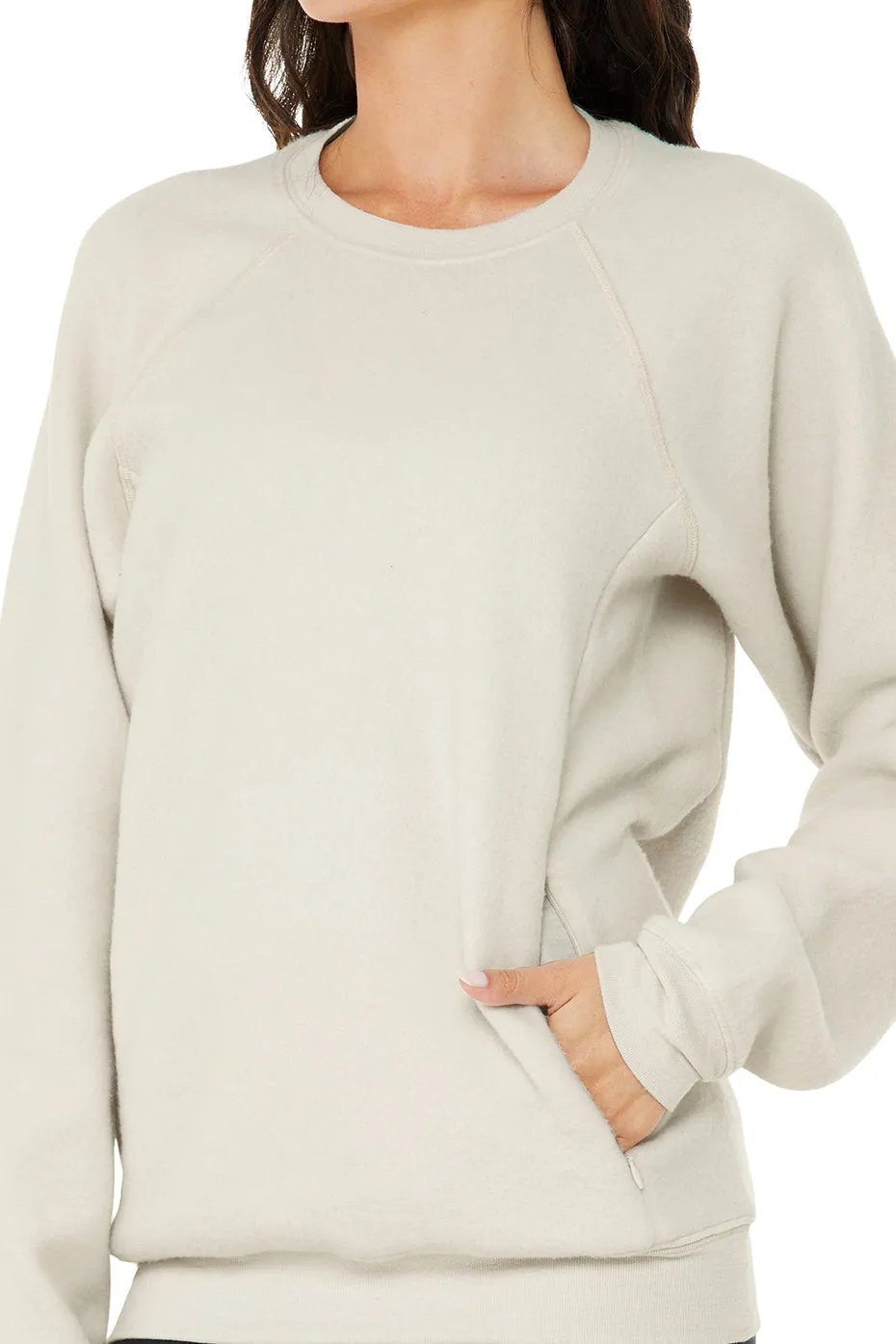 Triumph Crew Neck Sweatshirt - Bone