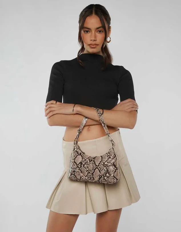 UMA BUCKLE SHOULDER BAG