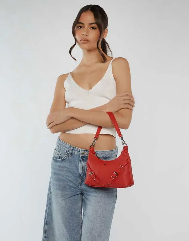 UMA BUCKLE SHOULDER BAG