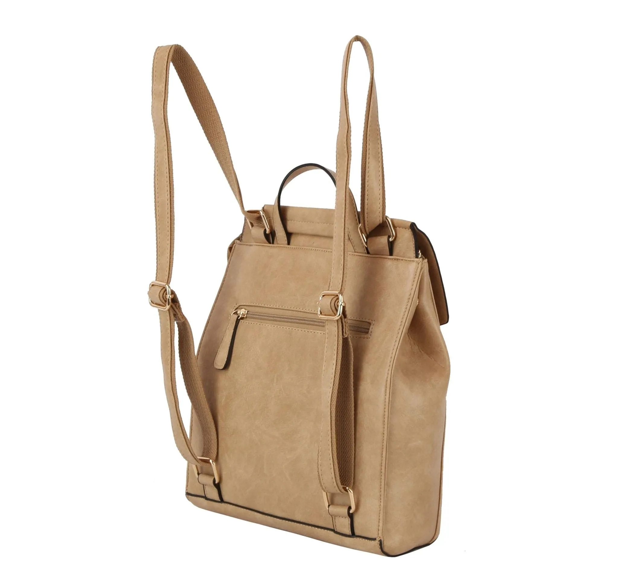 UNV0069 Flap Over Convertible Backpack