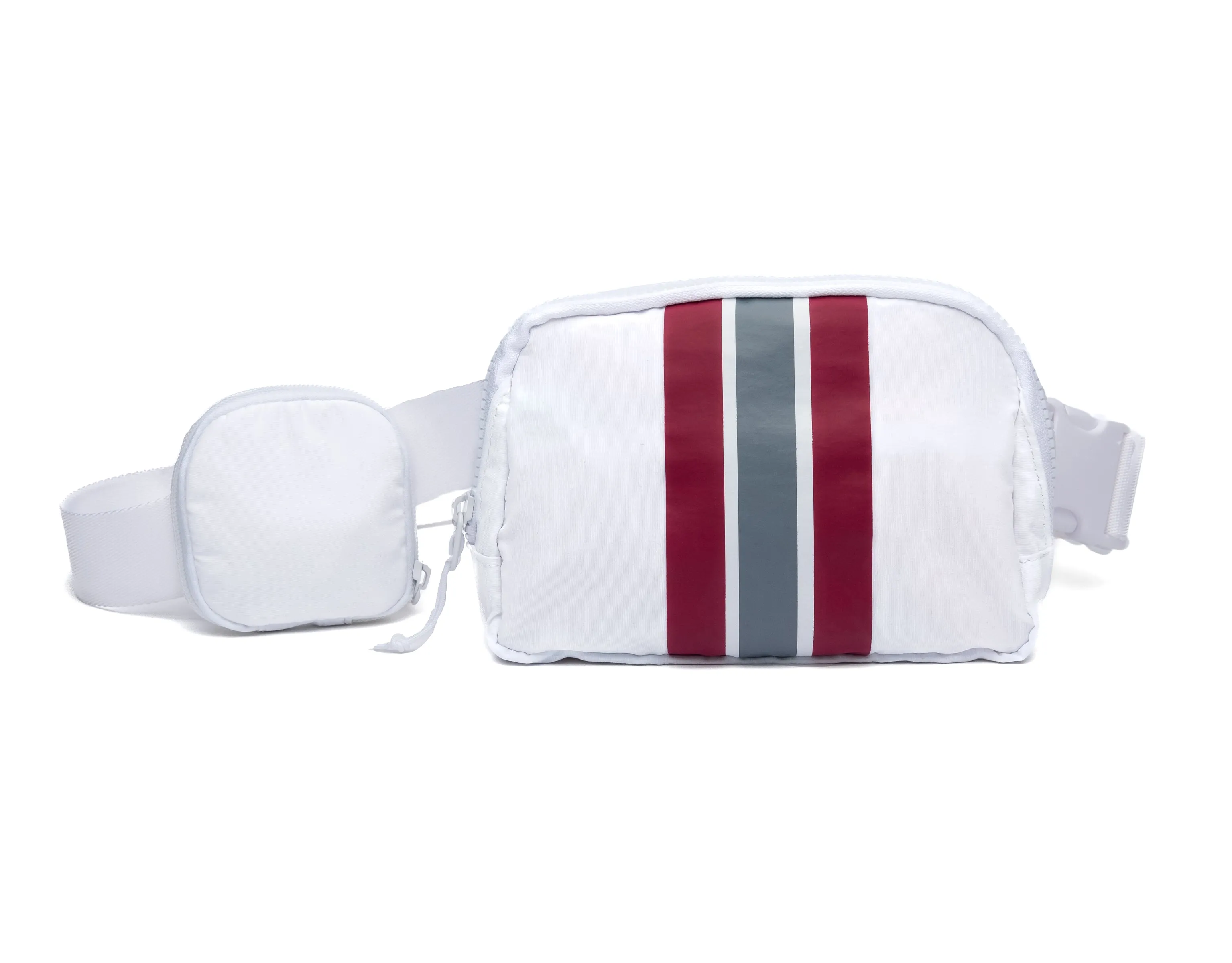 Varsity Crimson/Gray HydroBeltbag™ with HydroHolster™