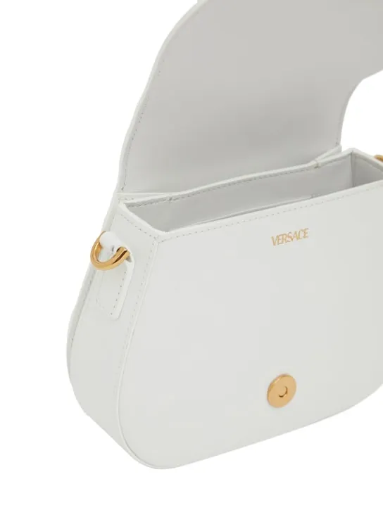 Versace   Mini Greca Goddess leather shoulder bag 