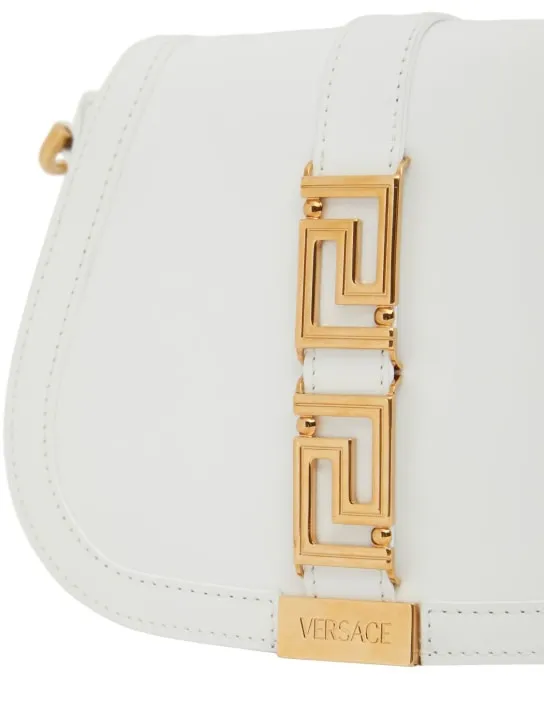 Versace   Mini Greca Goddess leather shoulder bag 