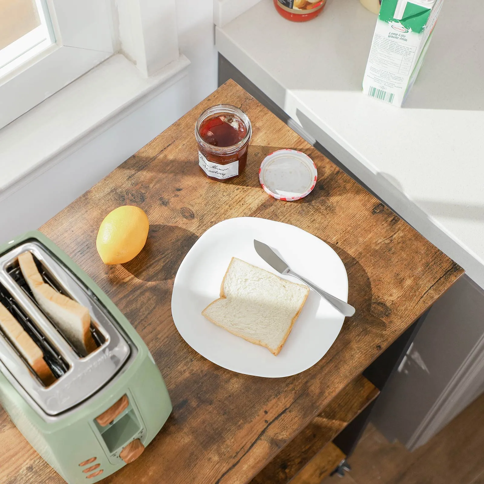 Vintage Kitchen Storage Shelf