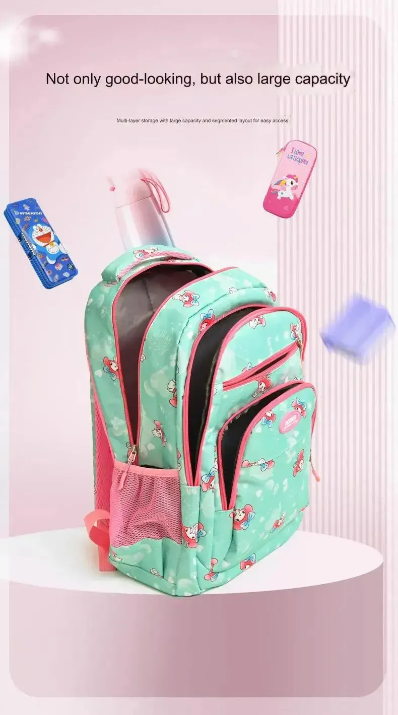 Waterproof Bow Print Student Backpack 1217