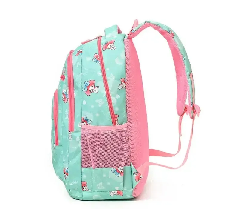 Waterproof Bow Print Student Backpack 1217