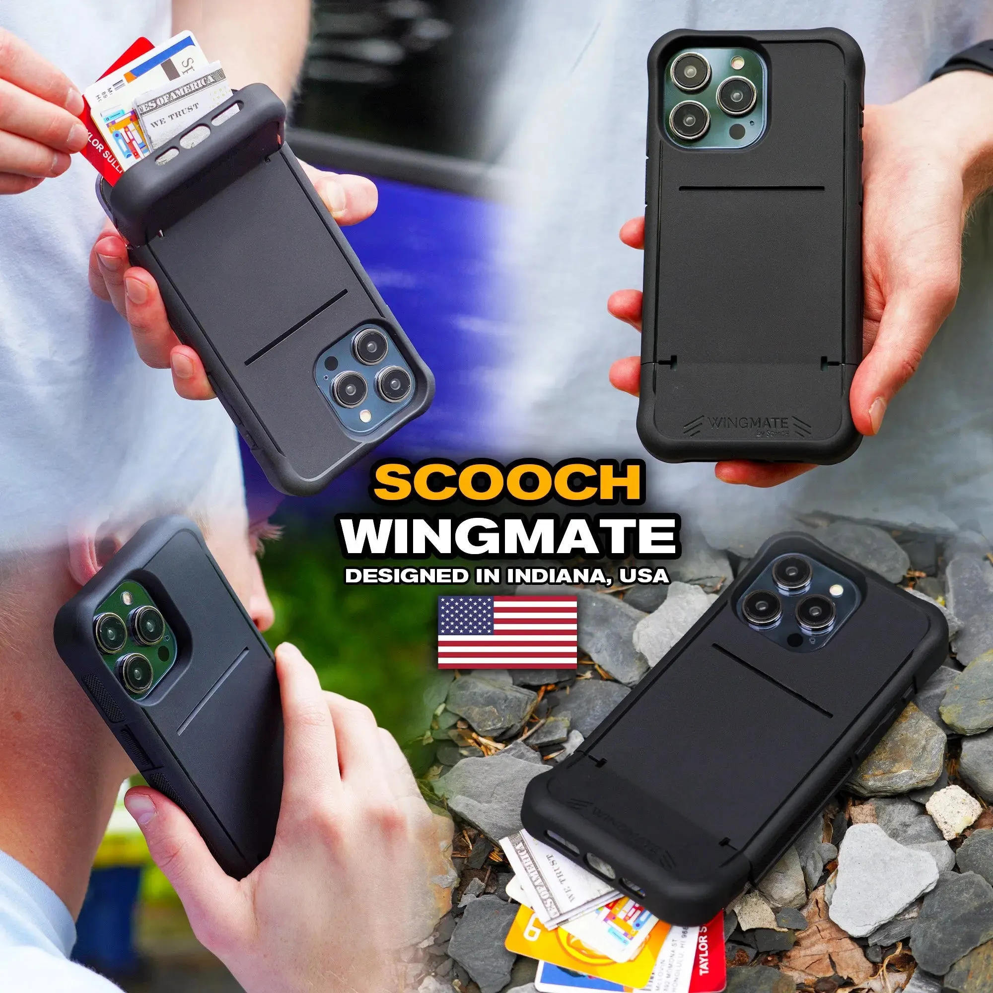 Wingmate Defender Bundle for iPhone 15 Plus