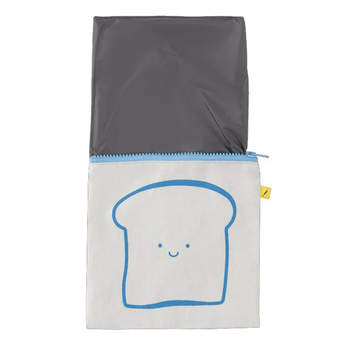 Zip sandwich sack - bread blue